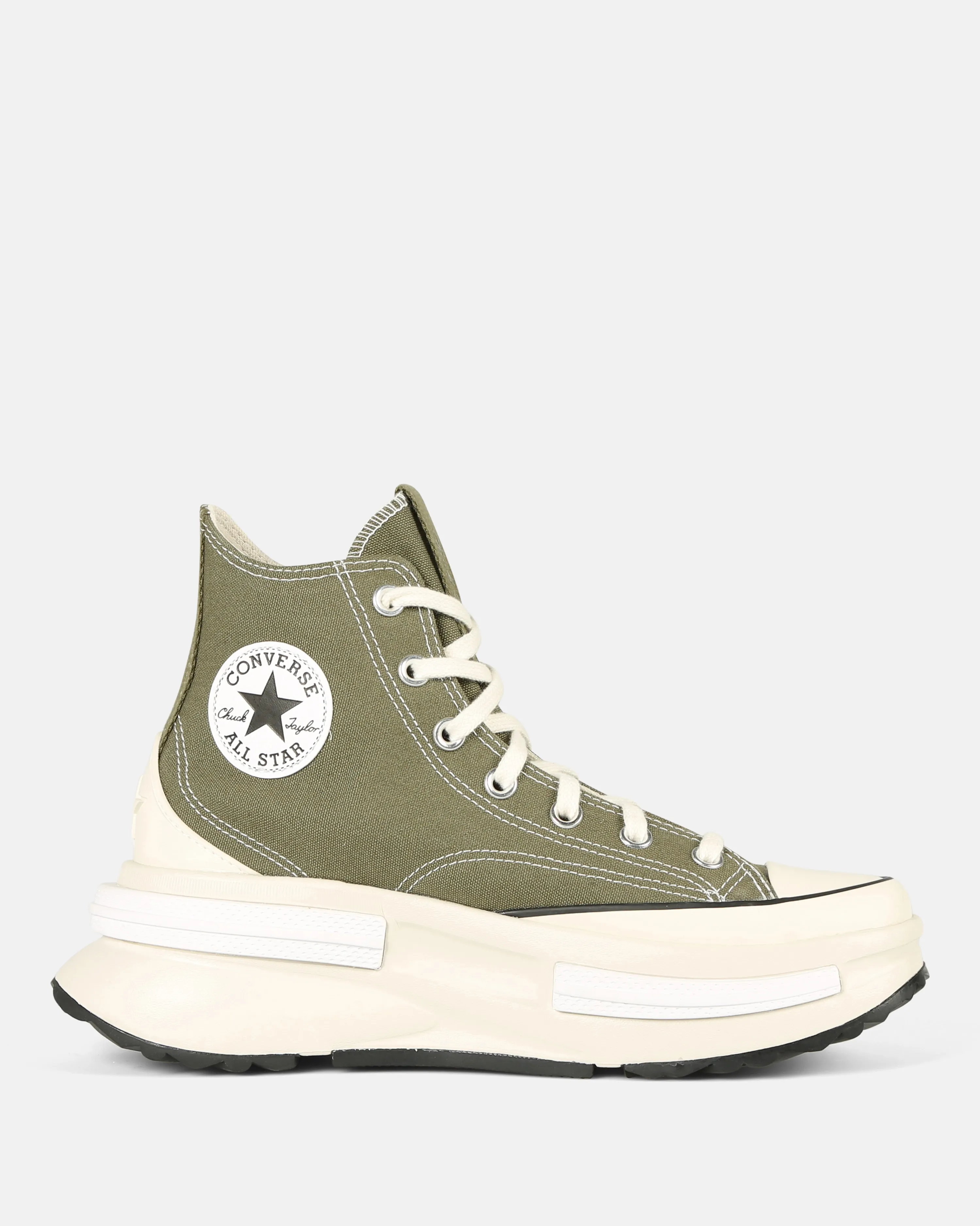 Converse Run Star Legacy CX Platform Sneakers Olive green | Women | Junkyard