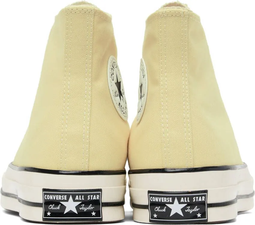 Converse Yellow Chuck 70 Hi Sneakers