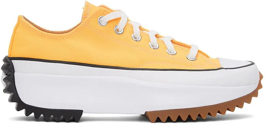 Converse Yellow Run Star Hike Low Sneakers