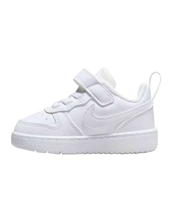 Court Borough Low Recraft Infant Sneakers in White