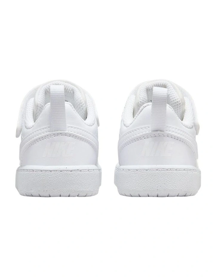 Court Borough Low Recraft Infant Sneakers in White