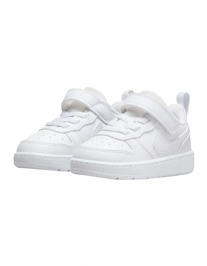 Court Borough Low Recraft Infant Sneakers in White