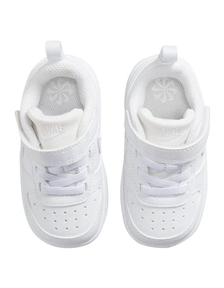 Court Borough Low Recraft Infant Sneakers in White