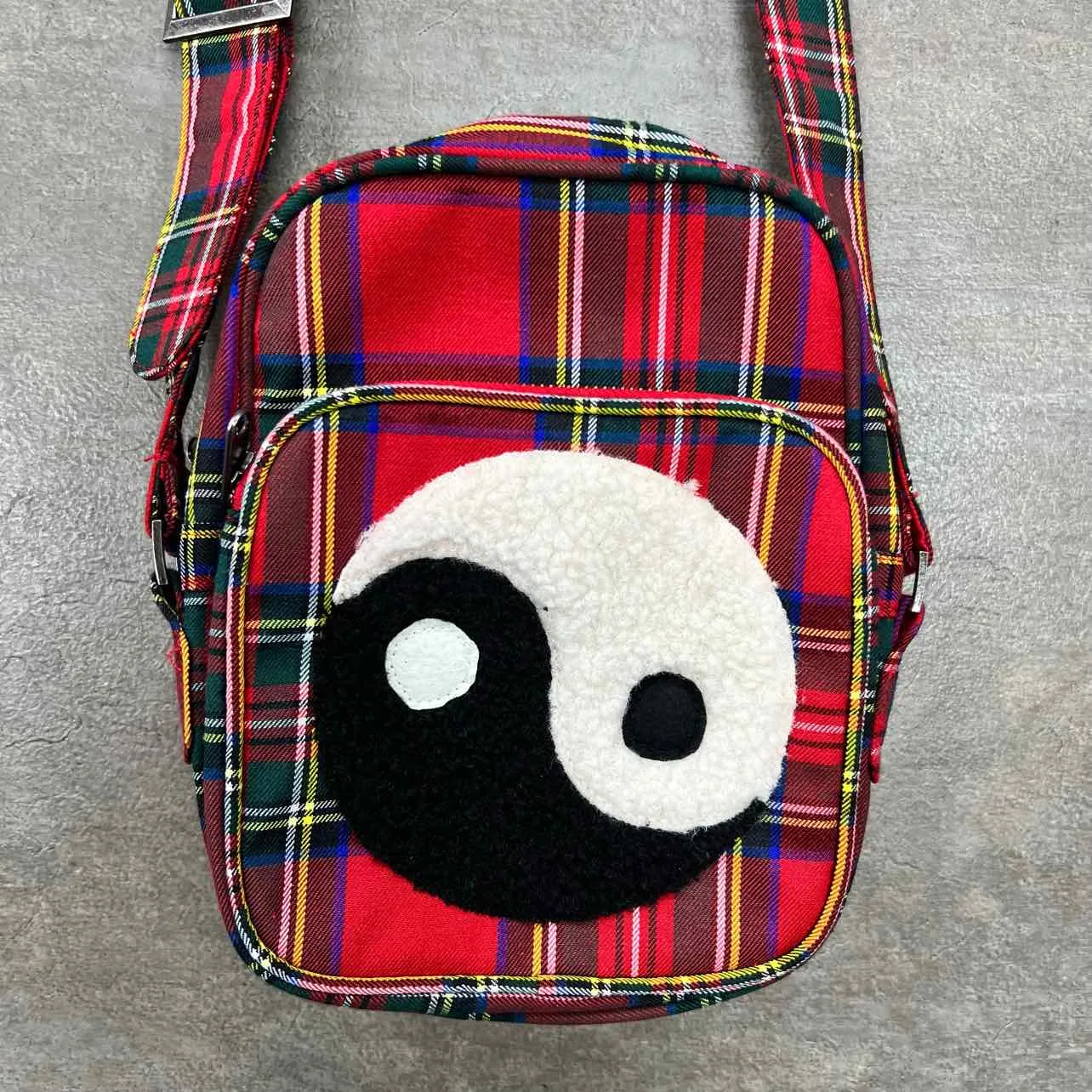 CPFM Shoulder Bag YING YANG Used Plaid