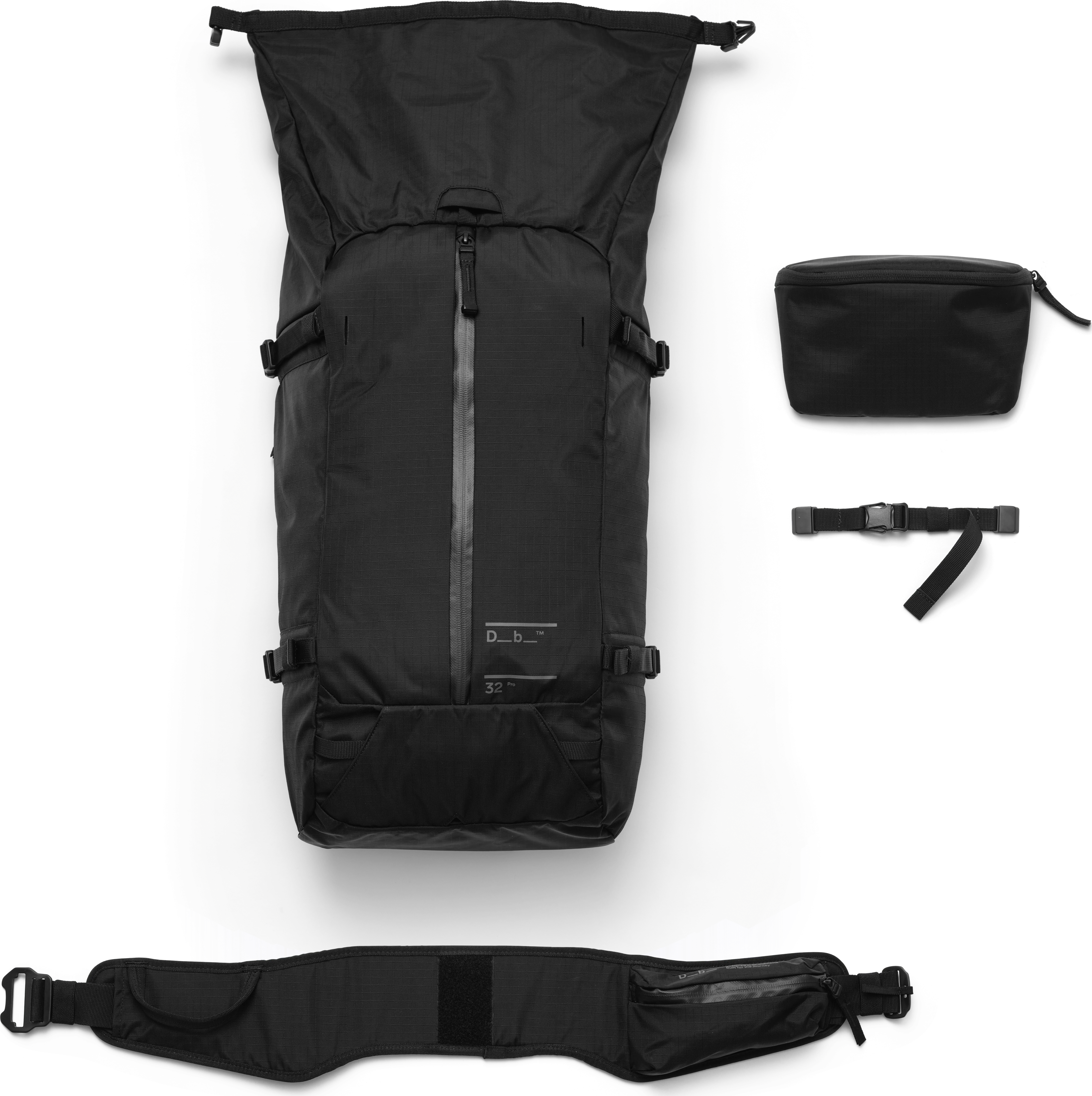 Db Snow Pro Backpack 32L Black Out | Buy Db Snow Pro Backpack 32L Black Out here | Outnorth