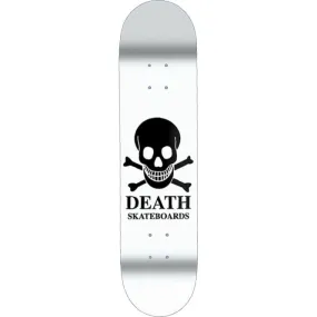 Death Skateboard Deck - White