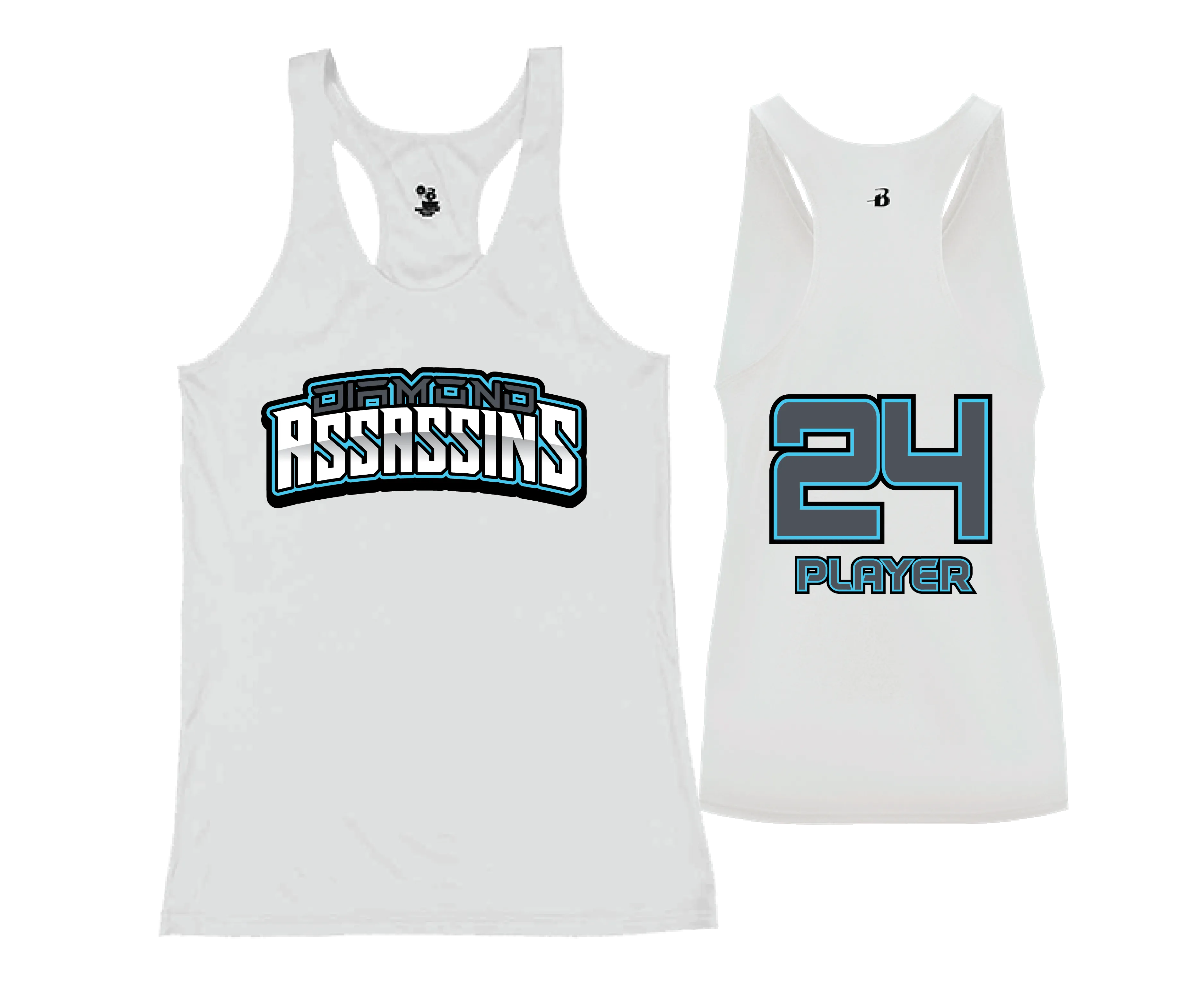 Diamond Assassins - Women's Racerback Tank