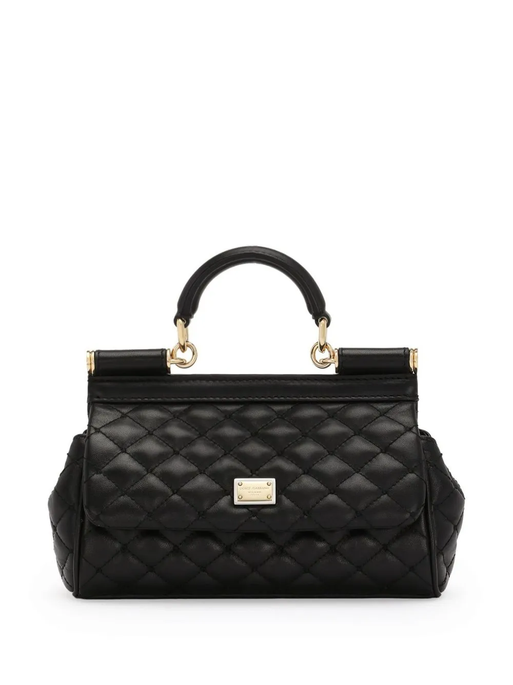 Dolce & Gabbana Elongated Sicily cross body bag - Black