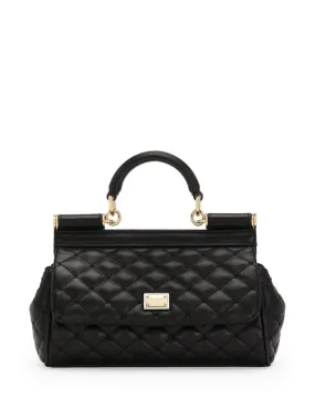 Dolce & Gabbana Elongated Sicily cross body bag - Black