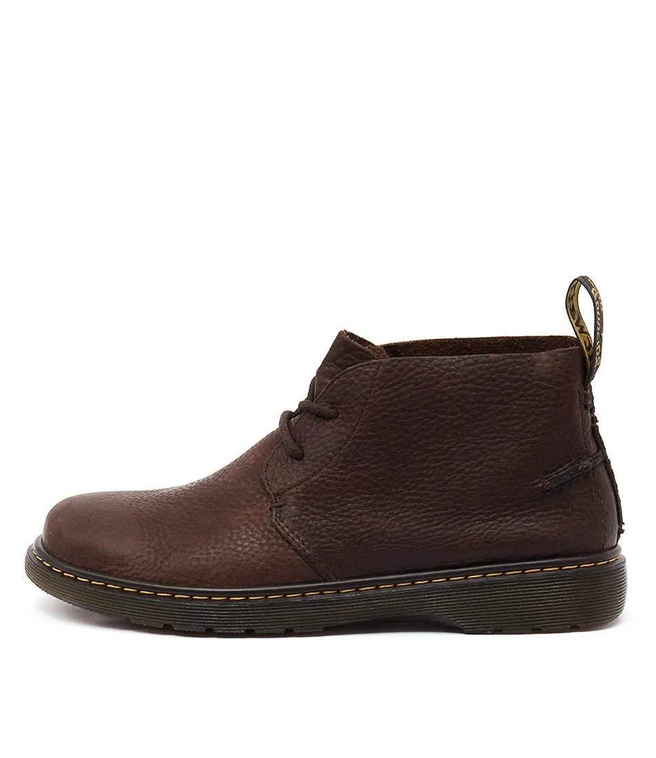 DR MARTEN Ember Boot Dark Brown Leather