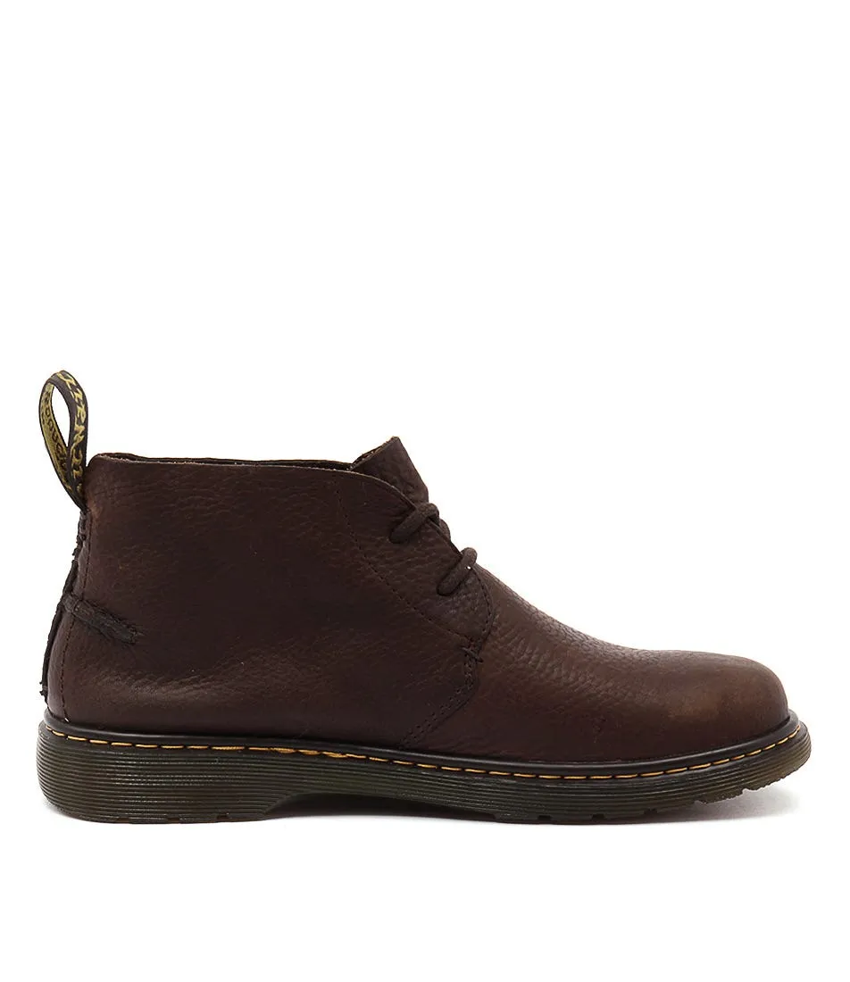 DR MARTEN Ember Boot Dark Brown Leather