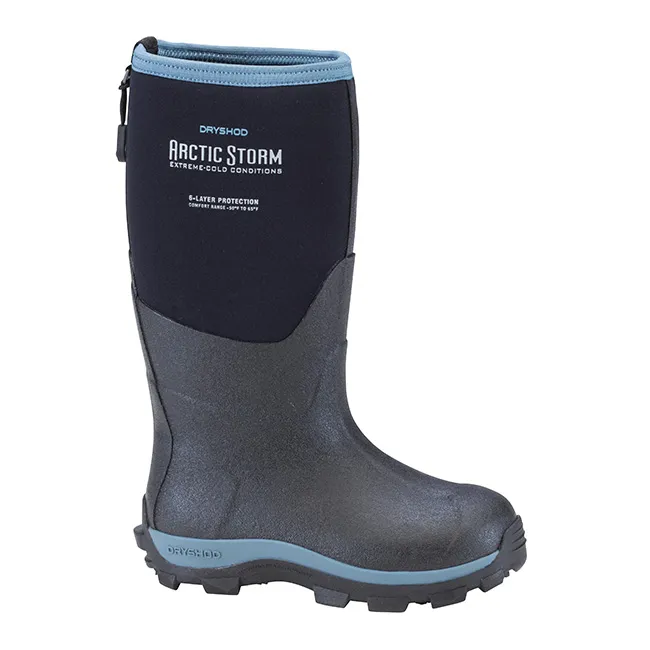 Dryshod Kids' Arctic Storm Boot - Black/Navy