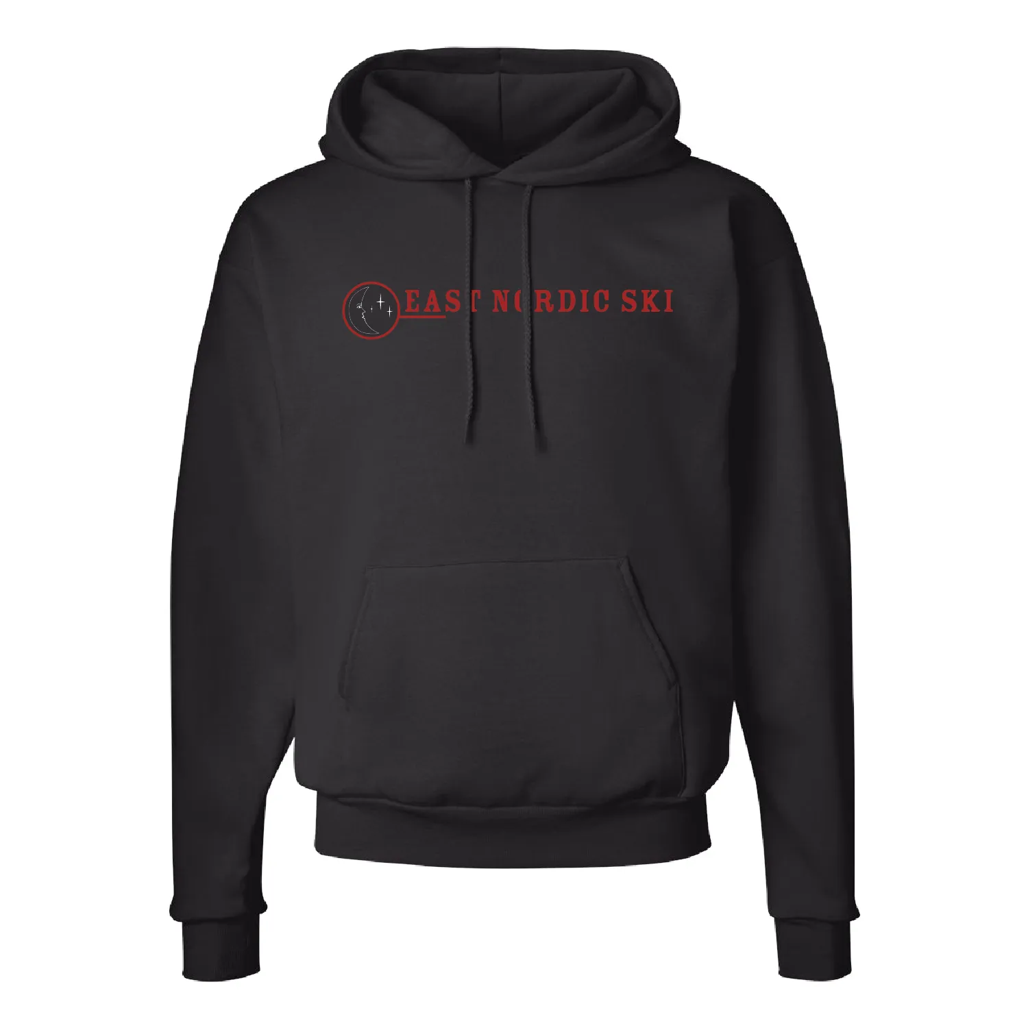 Duluth East Nordic Ski Embroidered Unisex Hooded Sweatshirt