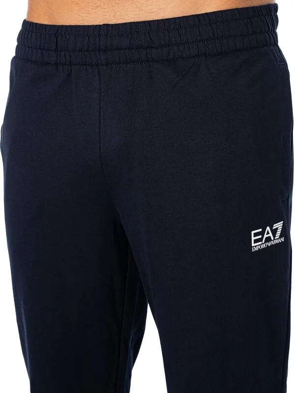 EA7 Chest Logo Zip Tracksuit - Armani Blue