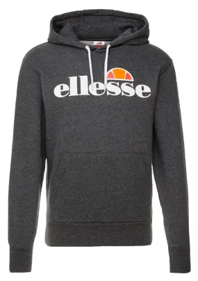 Ellesse Gottero Logo Overhead Hoodie Dark Grey