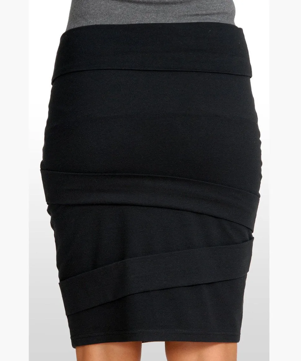 Eve of Eden Maternity Diagonal Skirt