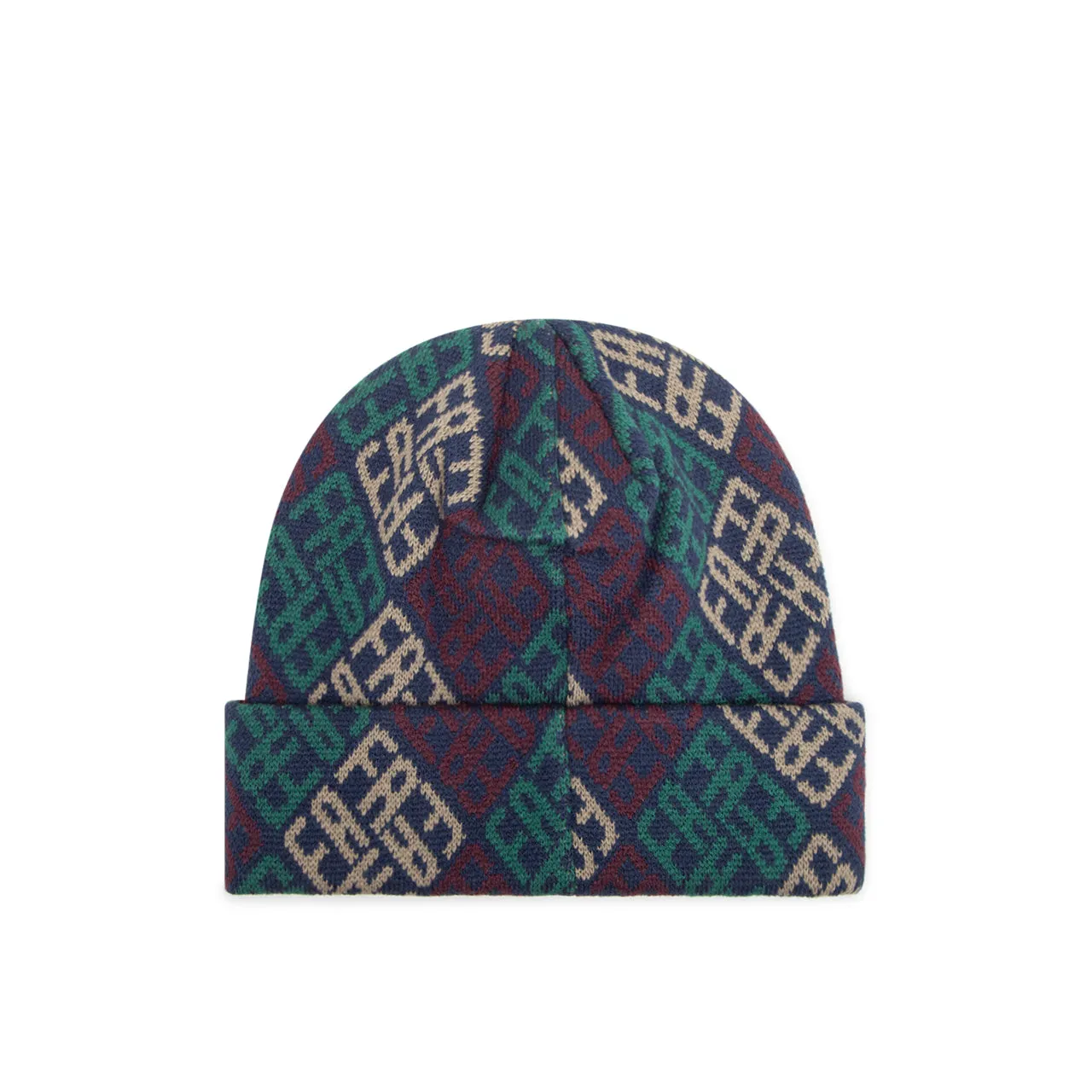 fucking awesome monogram cuff beanie (navy)