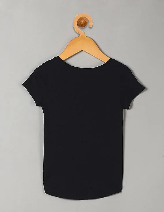 GAP Girls Blue Short Sleeve Tunic