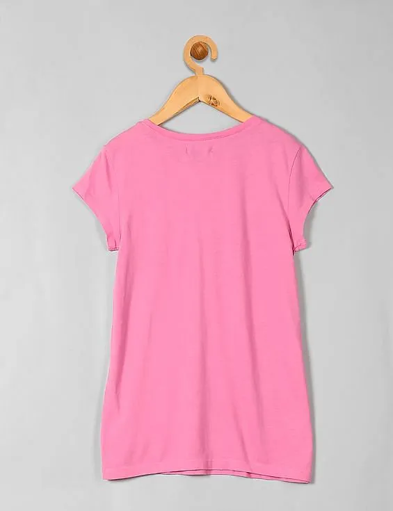 GAP Girls Pink Tunic Tee