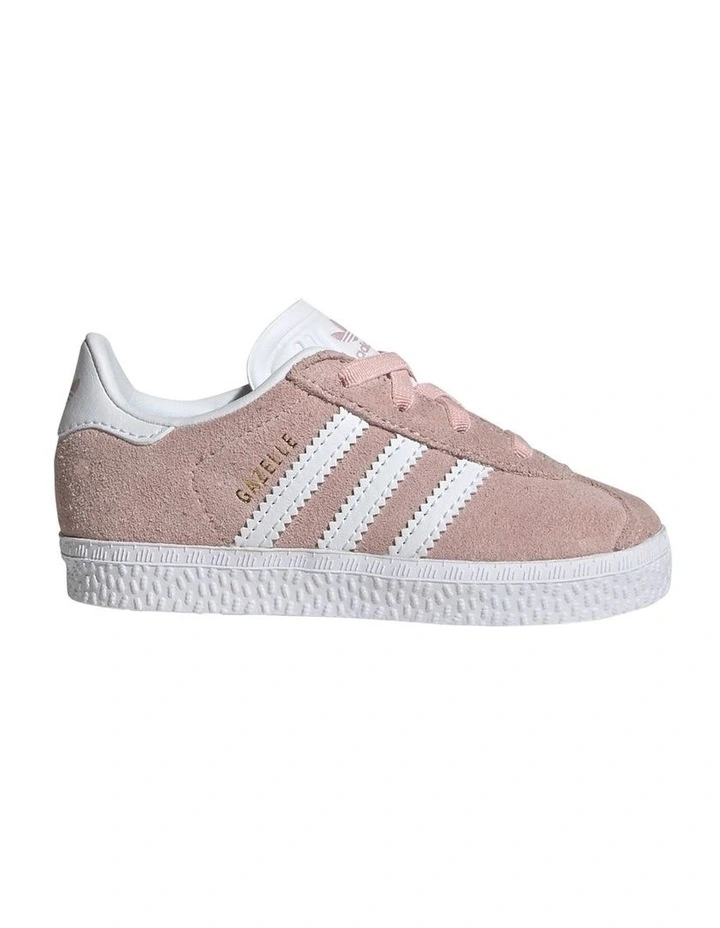 Gazelle Cf Elastic Lace Infant Sneakers in Pink