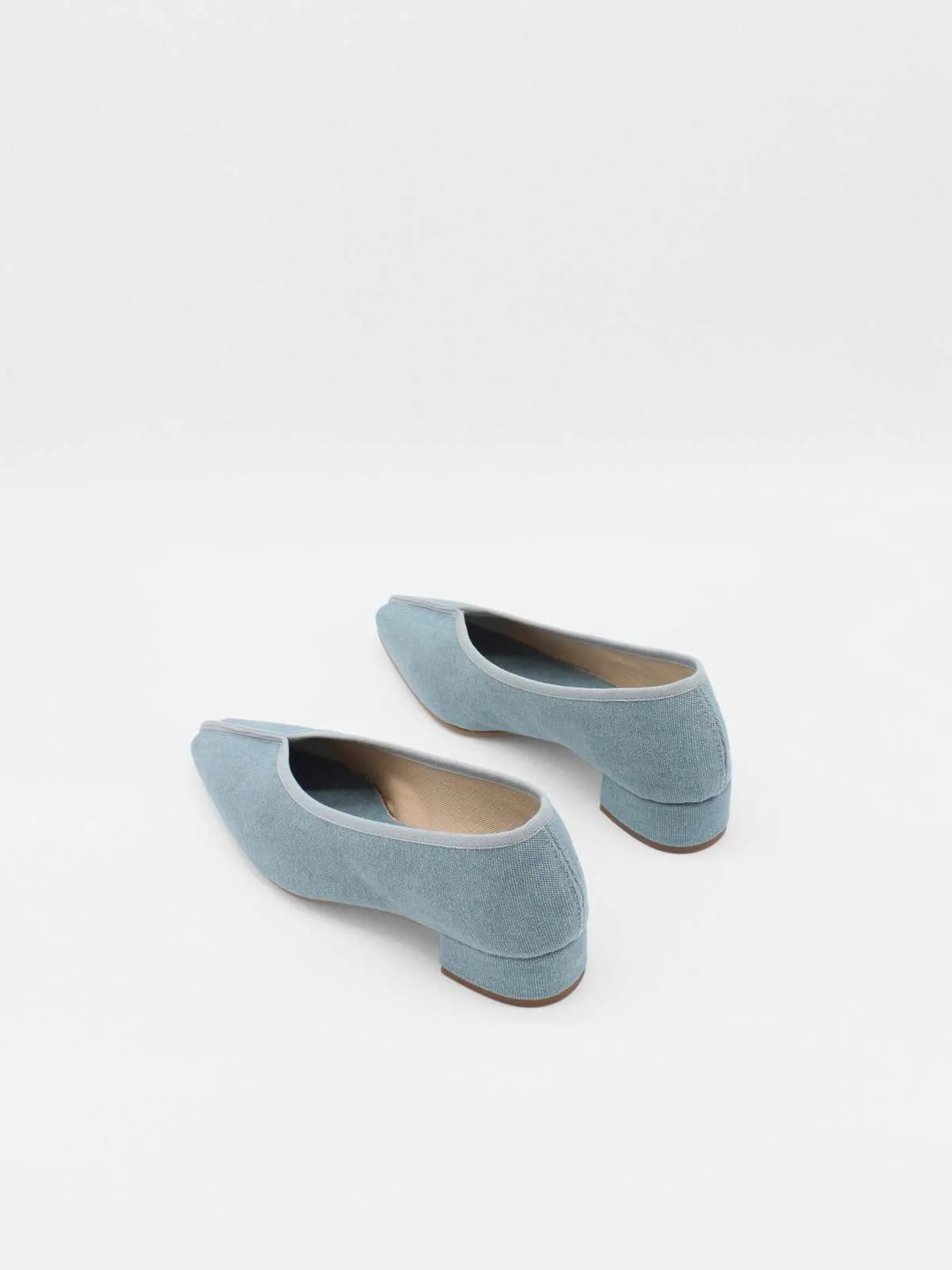 Gina Slipper - faded blue