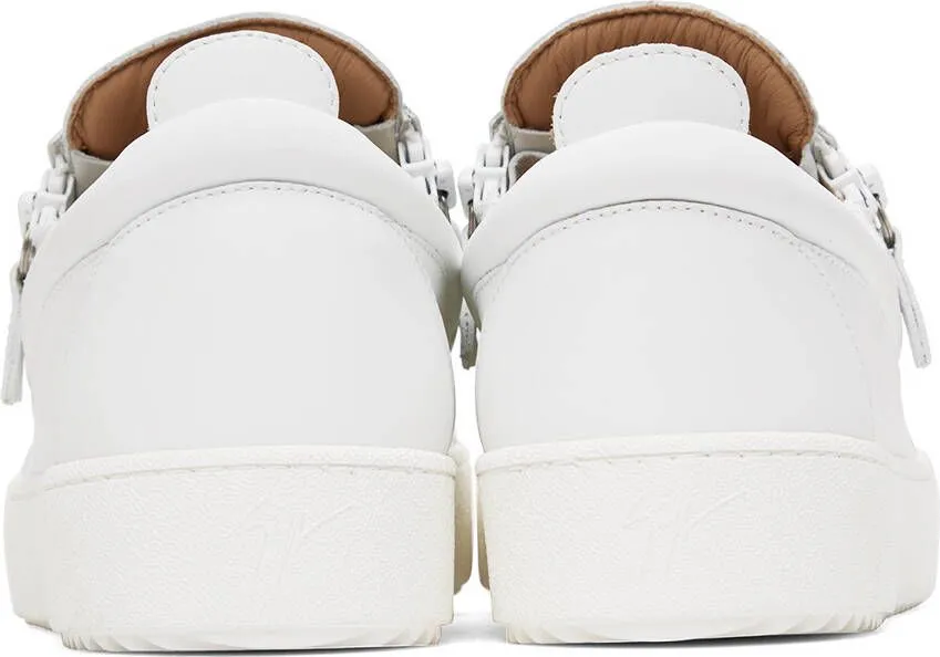 Giuseppe Zanotti White Frankie Sneakers