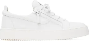 Giuseppe Zanotti White Frankie Sneakers