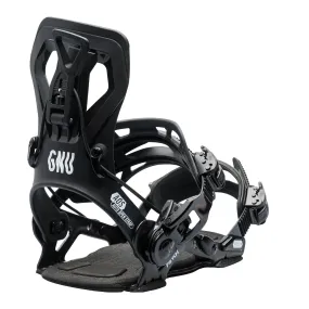 Gnu Psych Snowboard Bindings Black 2024