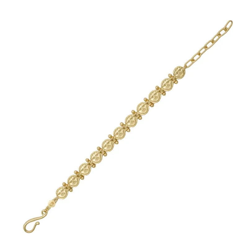 Gorgoneion Bracelet - 18K Gold Plated