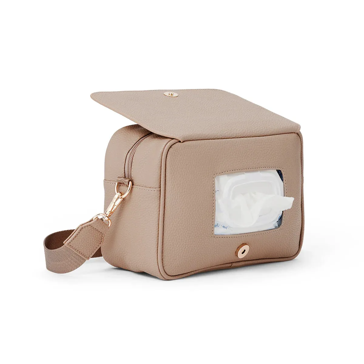 Harper Cross Body Bag || Natural Pebble