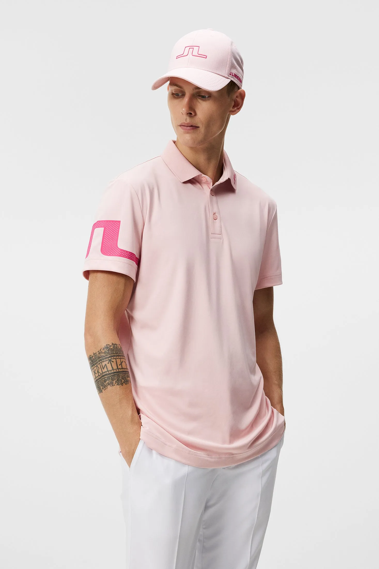 Heath Regular Fit Polo / Powder Pink