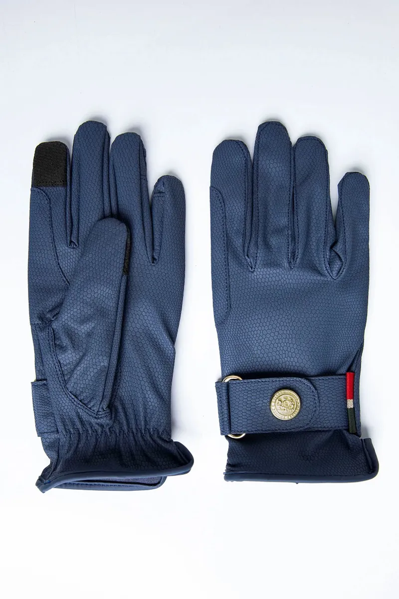 Holland Cooper Riding Gloves Ladies in Navy