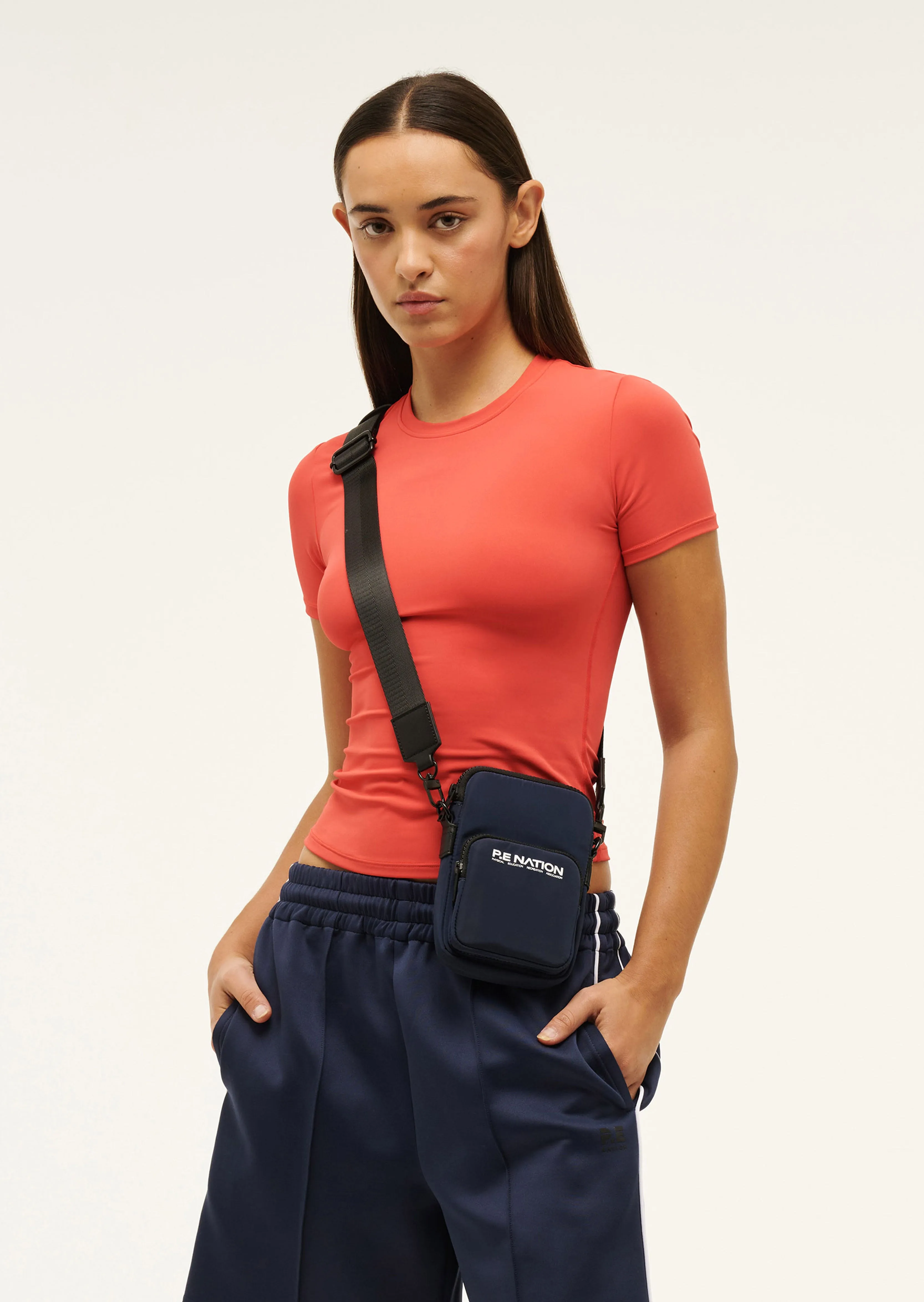 HOMAGE CROSS BODY BAG IN DARK NAVY