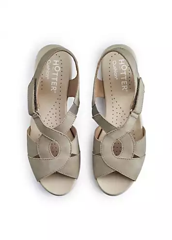 Hotter Isabelle Moss Women’s Sandals | Grattan