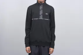 HUF Midtown Half Zip Fleece Black