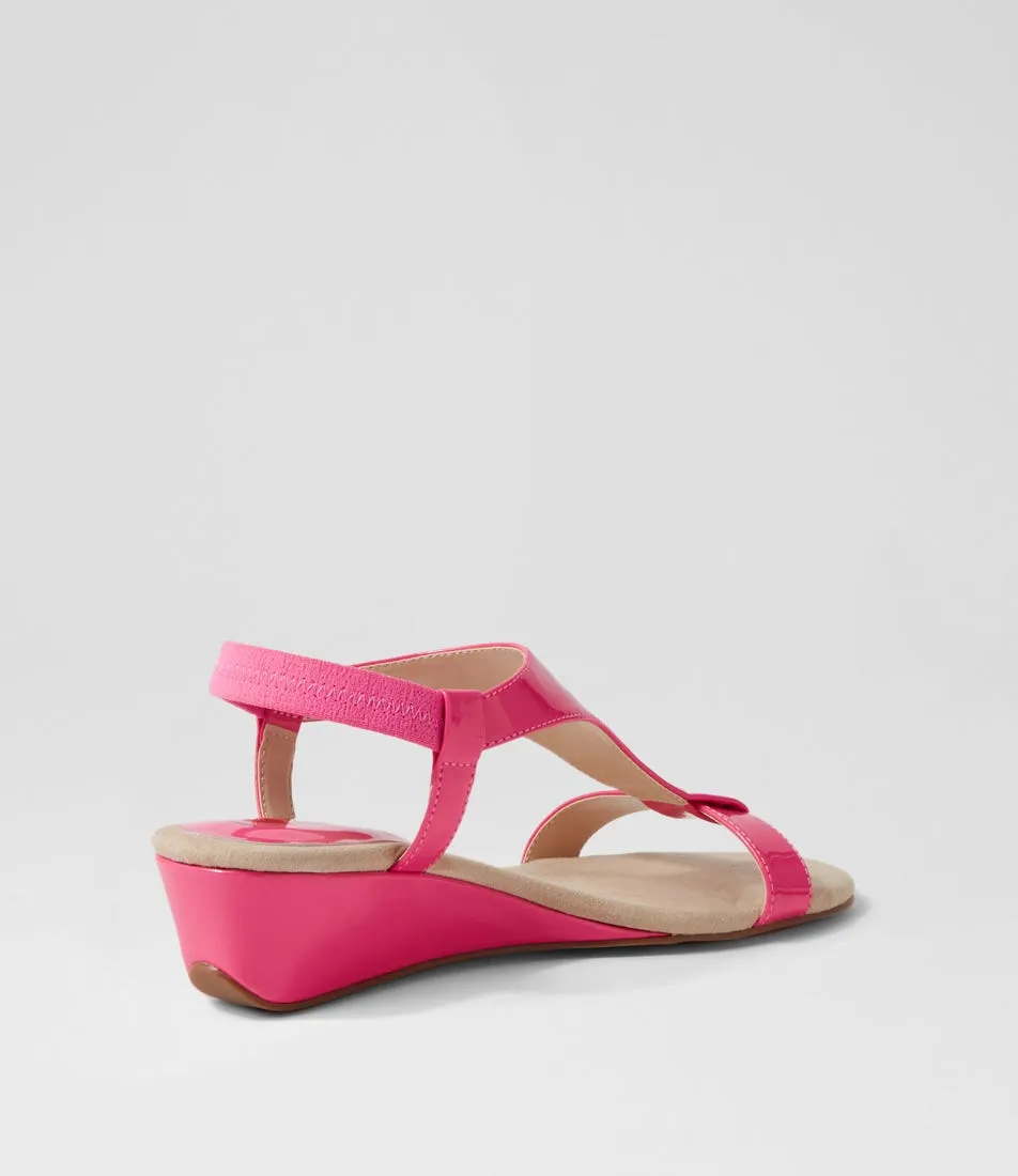 I LOVE BILLY Bunro Pink Patent Pu Sandals