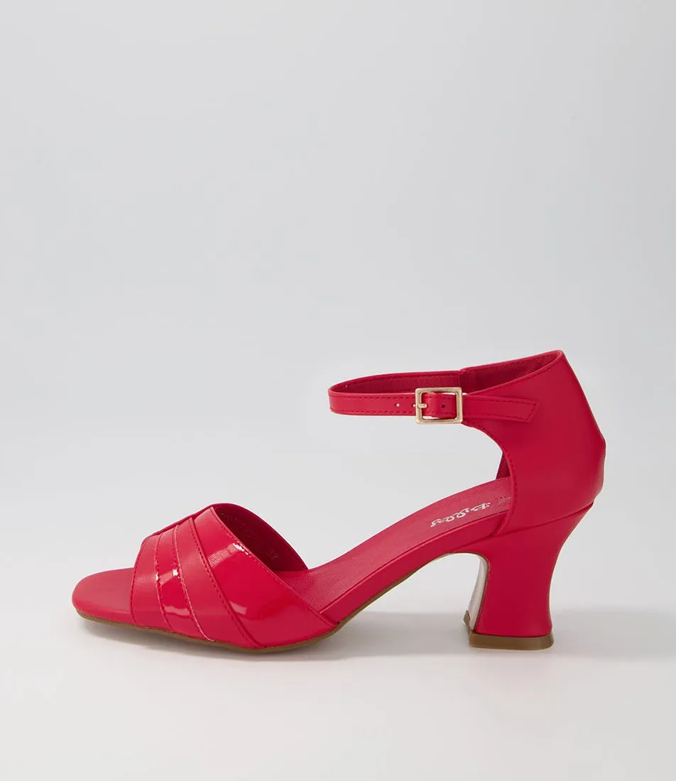 I LOVE BILLY Wingling Red Patent Pu Sandals