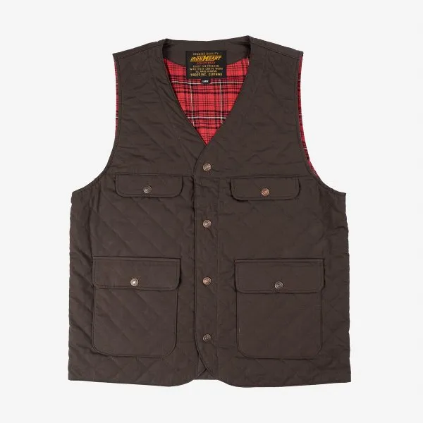 Iron Heart 4.7oz Padded Vest - Brown