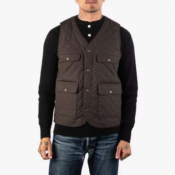 Iron Heart 4.7oz Padded Vest - Brown