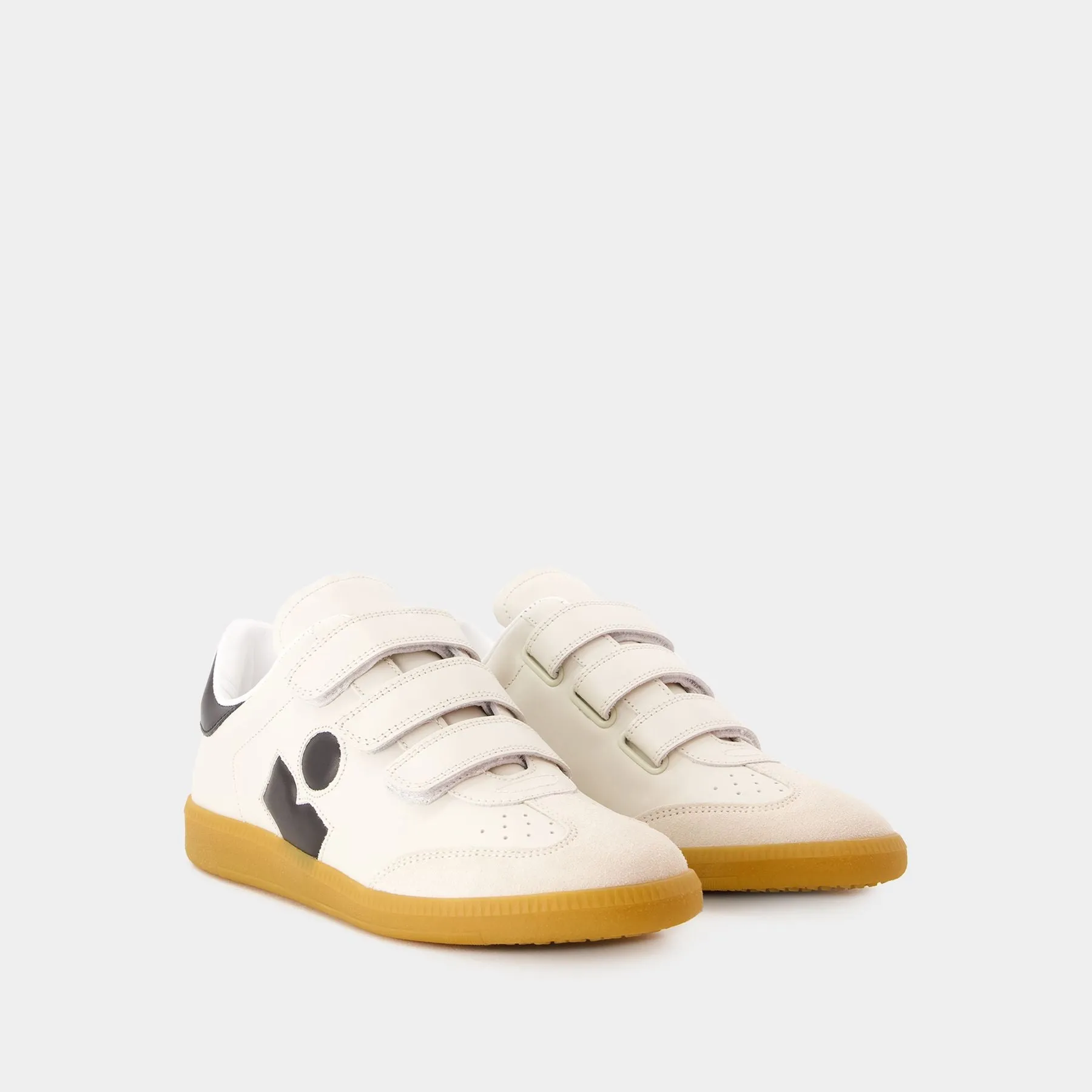 Isabel Marant  Beth Gd Sneakers - Isabel Marant - Cotton - Beige/Black