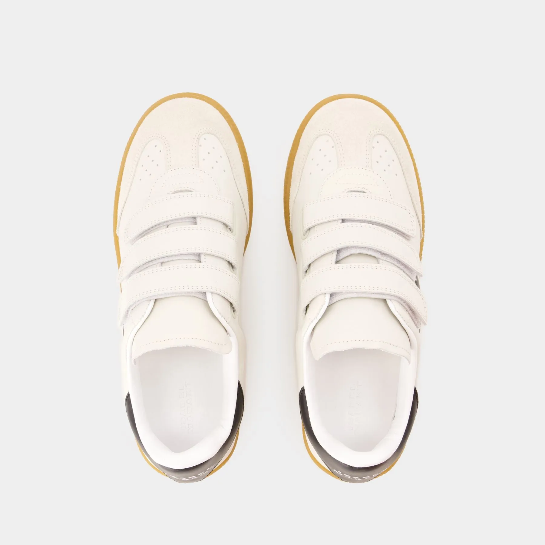 Isabel Marant  Beth Gd Sneakers - Isabel Marant - Cotton - Beige/Black