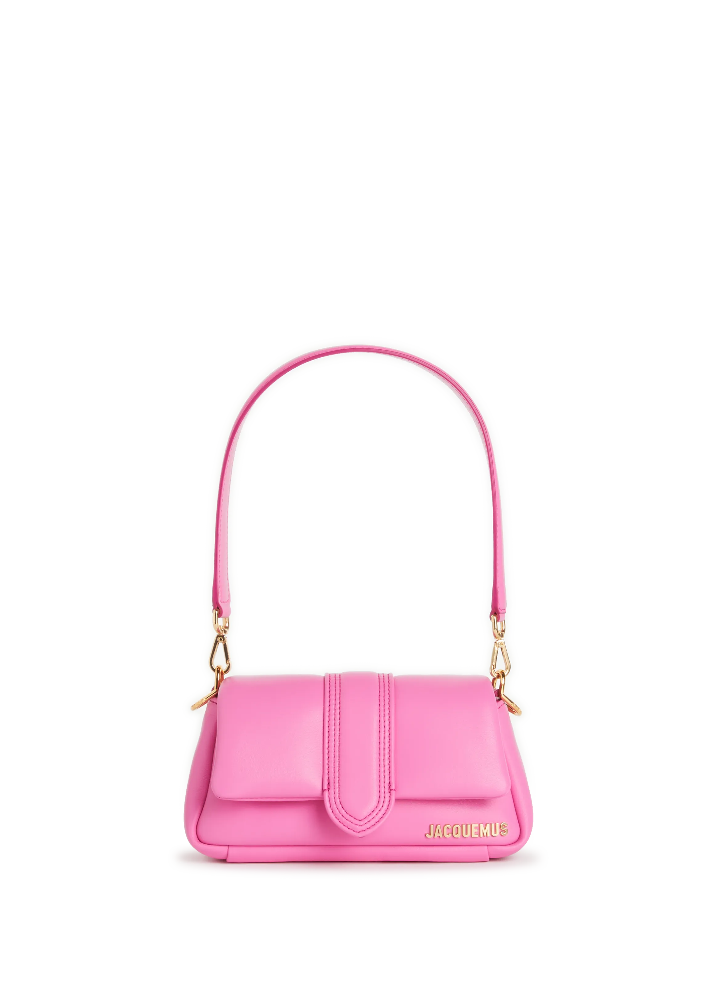 JACQUEMUS  Le Petit Bambimou leather bag - Pink