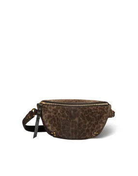 Jerome Dreyfuss Lino Leopard Cross Body Bag