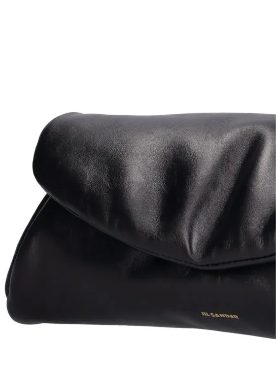 Jil Sander   Small Cannolo padded leather bag 