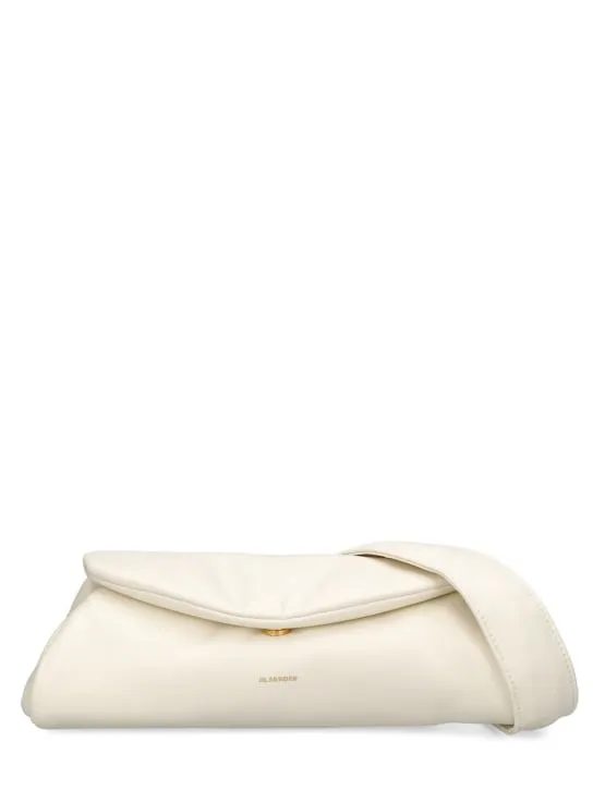 Jil Sander   Small Cannolo padded leather bag 