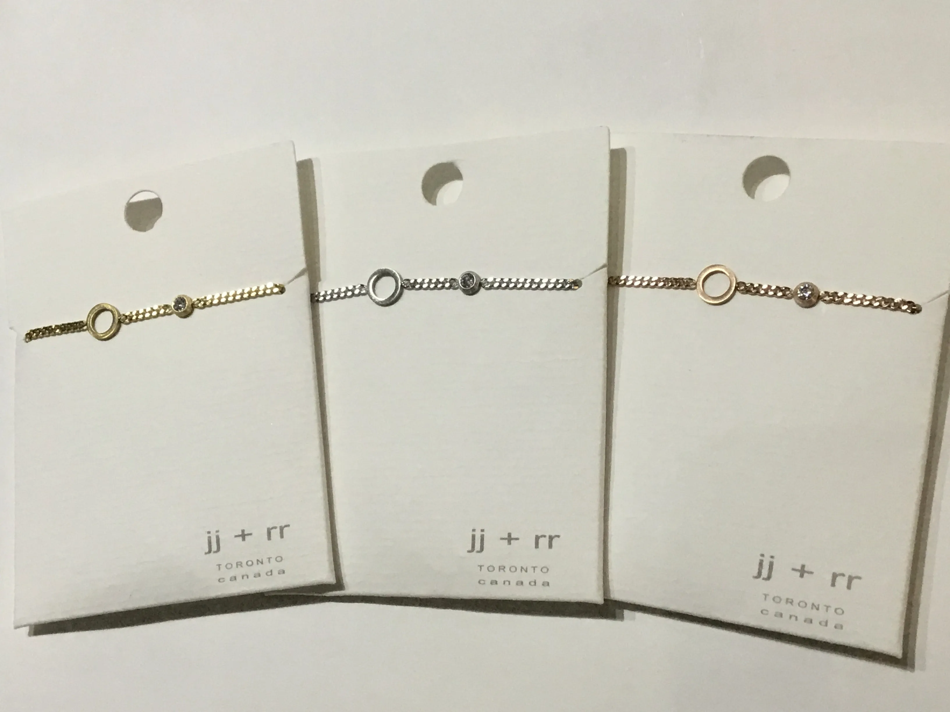 jj+rr - Monogram Bracelet (upper case initial)  Stainless Steel