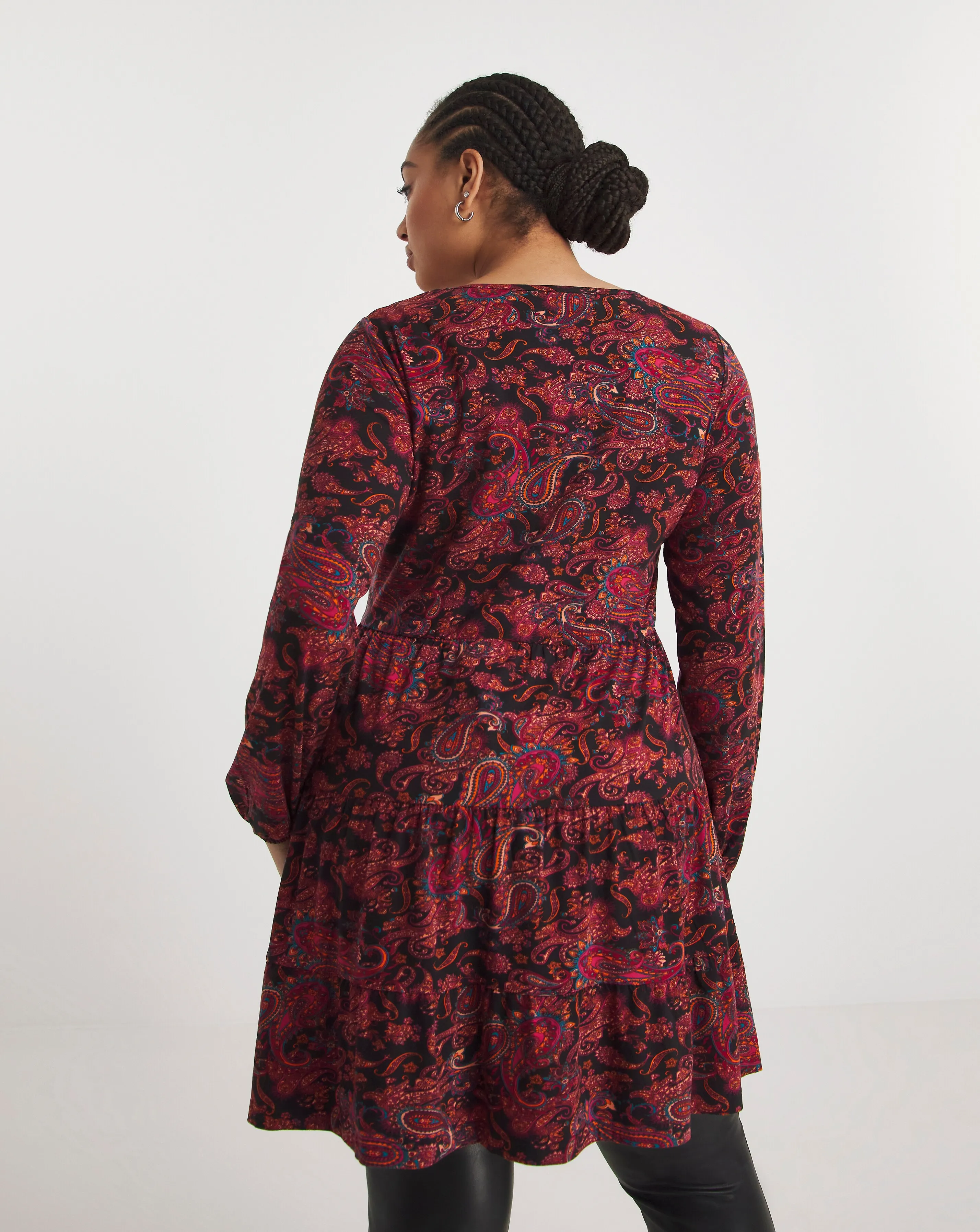 Joe Browns Our Favourite Paisley Longline Jersey Tunic | Simply Be