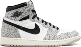 Jordan Air 1 High OG White Ce t sneakers Grey