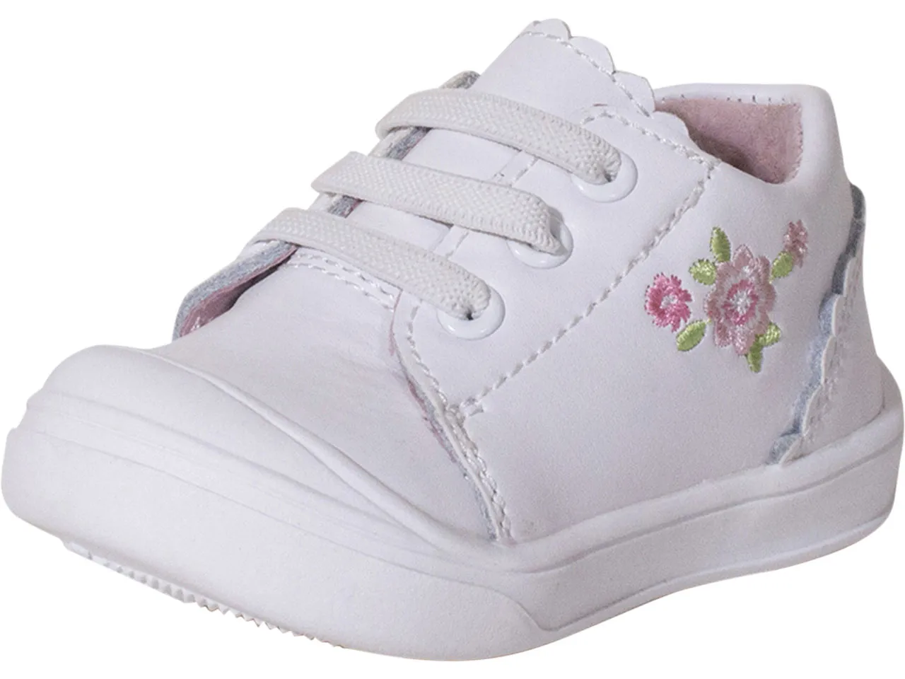 Josmo Smart Step Toddler Girl's Sneakers White Sz: 7T ST85124E