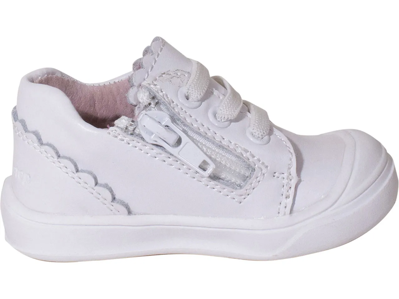 Josmo Smart Step Toddler Girl's Sneakers White Sz: 7T ST85124E